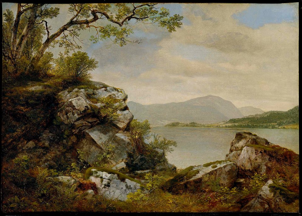 Asher Brown Durand - Lake George, New York - 47.1233 - Museum of Fine Arts