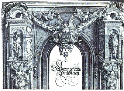 Durer, arco trionfale, 02