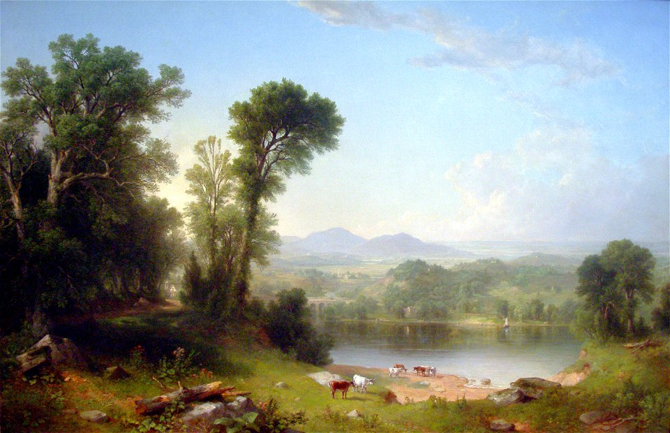 Pastoral Landscape - Asher Durand