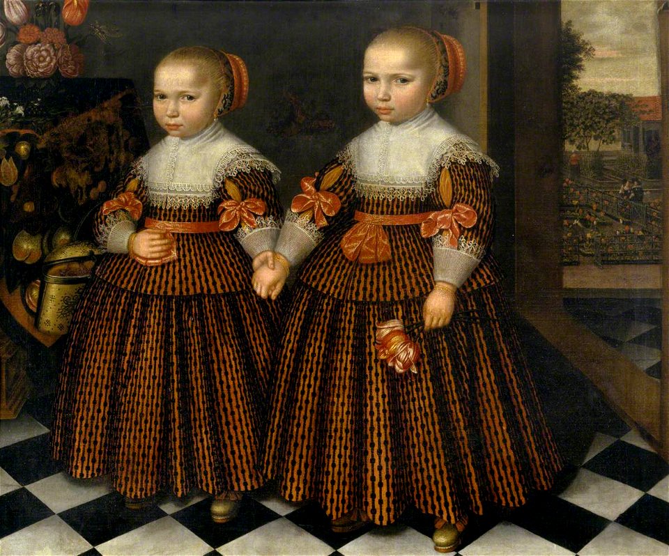 Dutch (Frisian) School - Two Unknown Girls - 814143 - National Trust