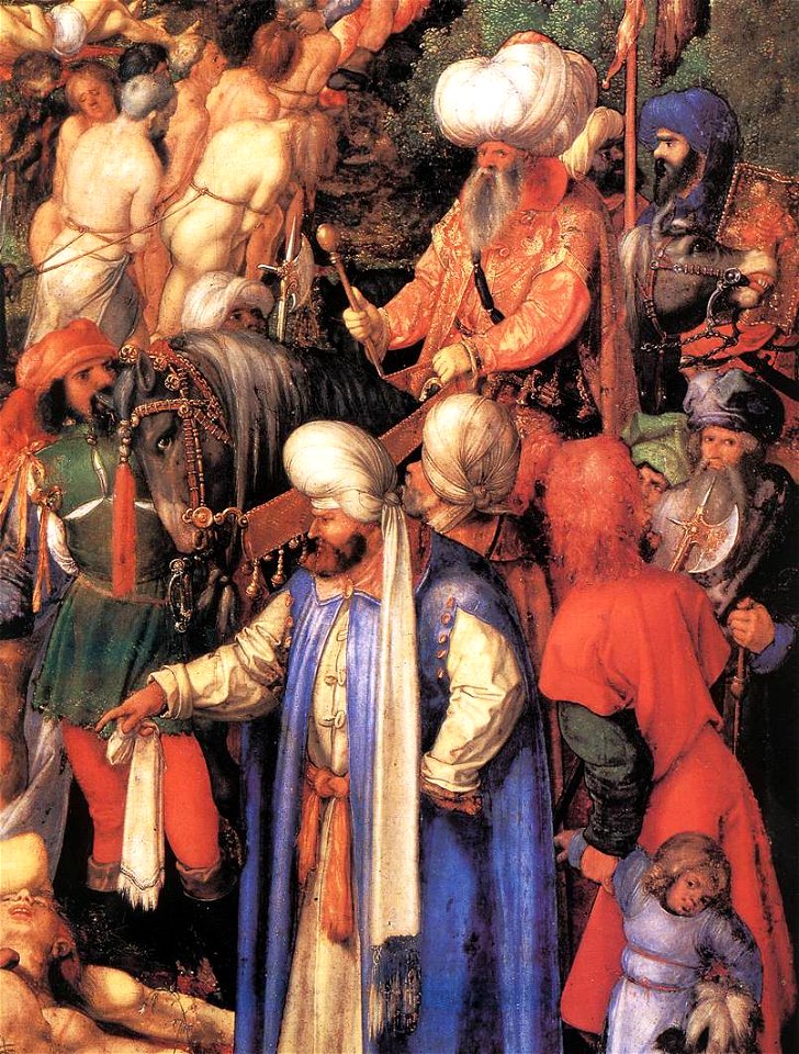 Durer, Martyrdom of the Ten Thousand 03