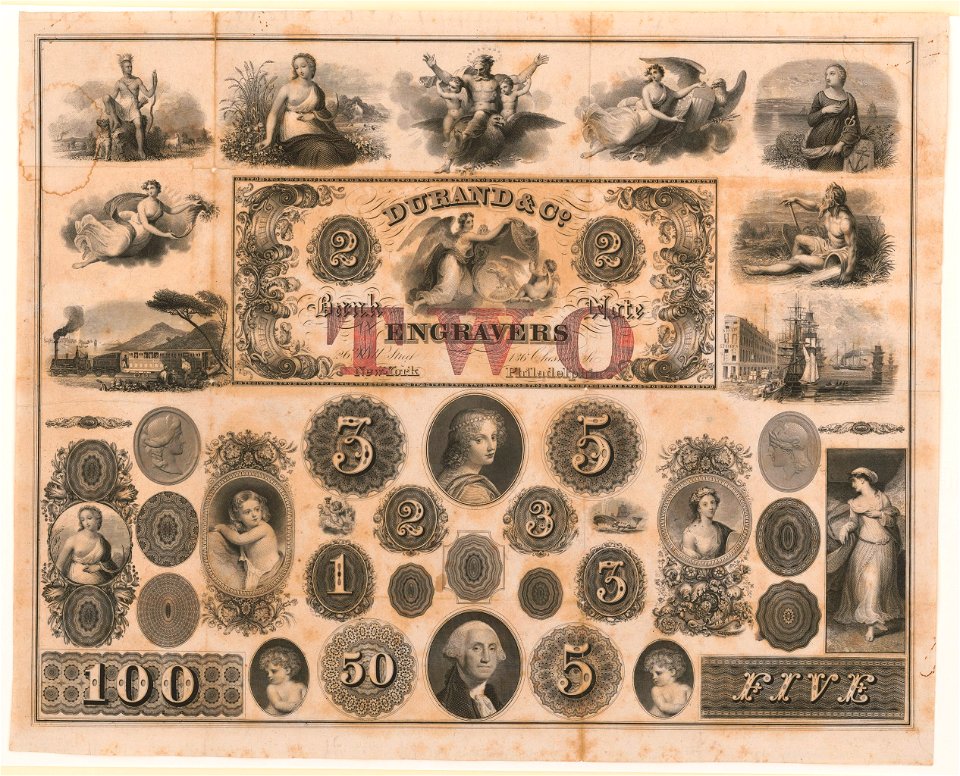 Durand & Co. bank note engravers LCCN2016645685