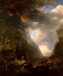 God's Judgment upon Gog (Asher Brown Durand). Free illustration for personal and commercial use.