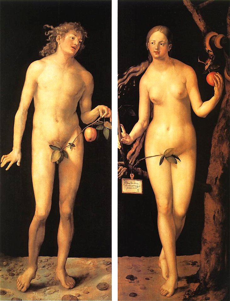 Durer Adam and Eve