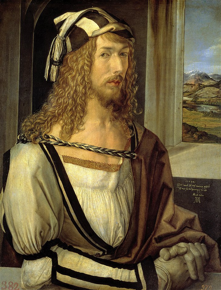 Durer self-portrait
