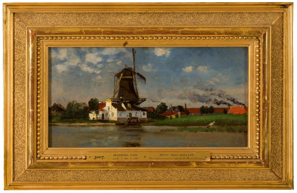 Dutch Motif (Carl Skånberg) - Nationalmuseum - 20061