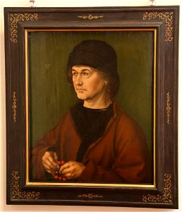 Albrecht Duerer Portrait des Vaters Uffizien Florenz-01