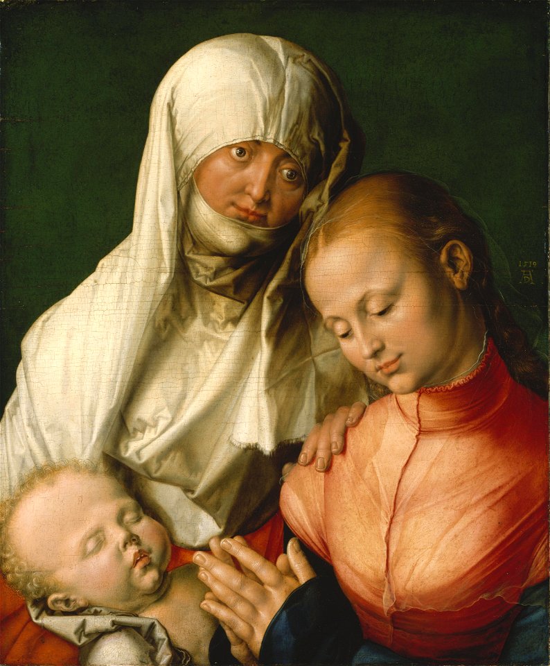 Albrecht Dürer - Virgin and Child with Saint Anne