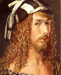 Albrecht Dürer - Self-Portrait at 26 (detail) - WGA6926