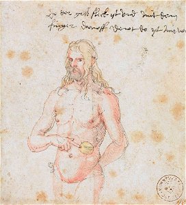 Albrecht Dürer - Selbstbildnis, krank (1509-1511)FXD