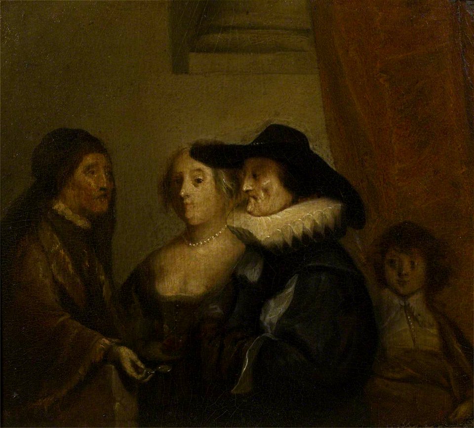 Dutch School - A Scene of Procurement - 1210362 - National Trust
