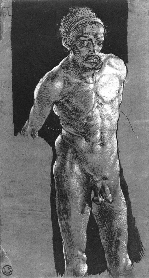 Albrecht Dürer - Self-Portrait in the Nude - WGA07057