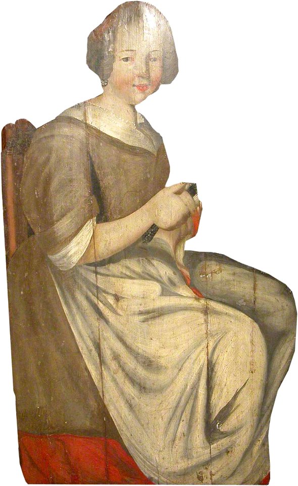 Dutch School - Maidservant Peeling an Apple (dummy board) - 129456 - National Trust