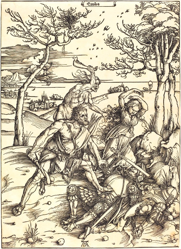 Albrecht Dürer - Hercules Conquering Cacus (Ercules) (NGA 1953.6.62)