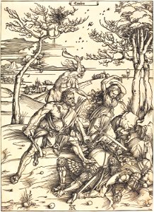 Albrecht Dürer - Hercules Conquering Cacus (Ercules) (NGA 1953.6.62)
