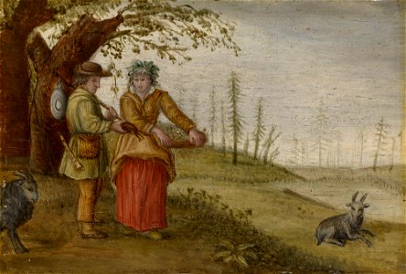 Dutch School, 17th century - The Four Seasons, Spring - RCIN 407502 - Royal Collection
