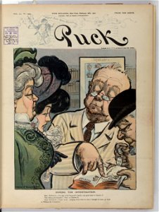 During the investigation - Frank A. Nankivell 1901. LCCN2010651566
