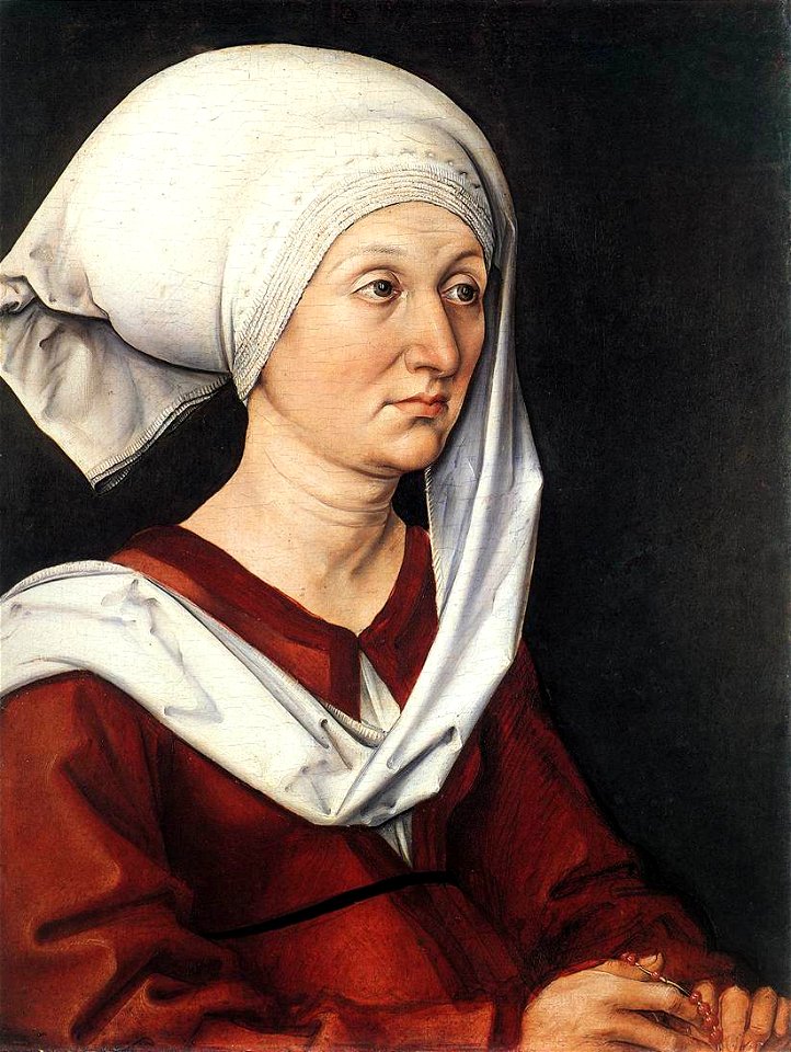 Durer, ritratto di Barbara holper