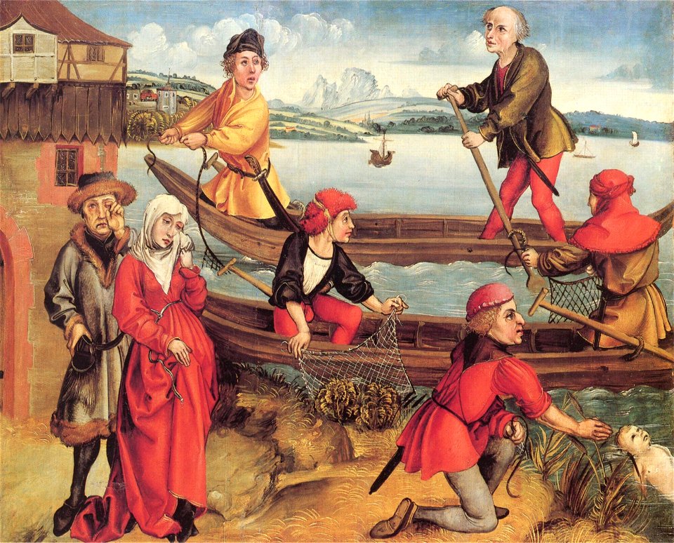 Albrecht Dürer - Wunderbare Errettung eines ertrunkenen Knaben aus Bregenz