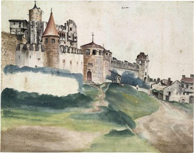 Durer-Castel-Buonconsiglio. Free illustration for personal and commercial use.