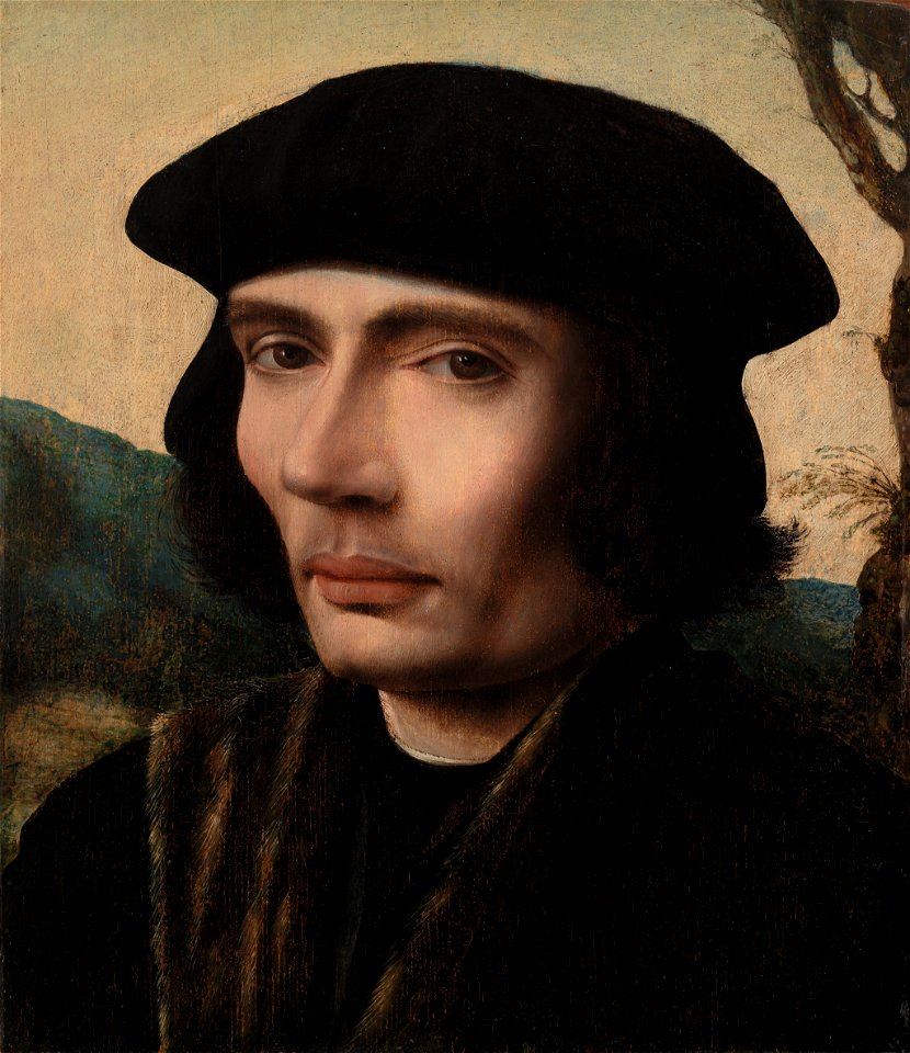 Dutch Master,Flemish Master - Portrait of a Man - BF850 - Barnes Foundation