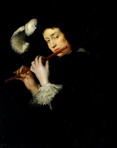 Dutch School - A Man Playing a Flute - 290264 - National Trust