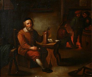 Dutch School - A Tavern Scene - 509939 - National Trust