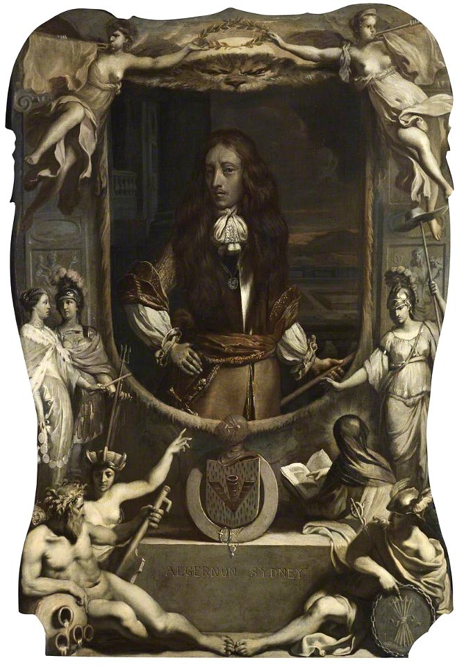 Dutch School - An Allegorical Posthumous Portrait of Algernon Sidney (1622–1683), en Grisaille - 515441 - National Trust