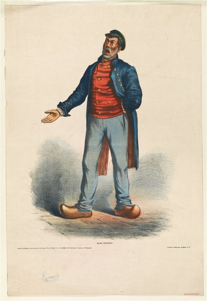 Dutch comedian LCCN2003674797
