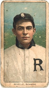 Dutch Revelle, Richmond Team, baseball card portrait LCCN2008676902