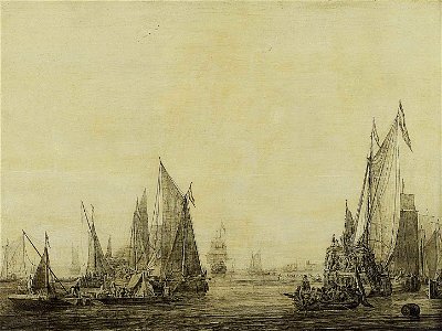 Dutch Shipping in a Harbour RMG BHC0920