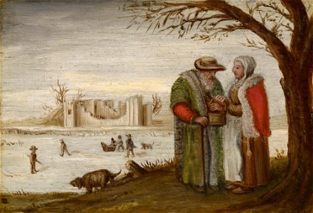 Dutch School, 17th century - The Four Seasons, Winter - RCIN 407505 - Royal Collection