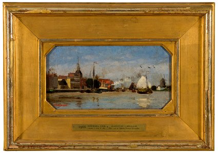 Dutch Seaport (Carl Skånberg) - Nationalmuseum - 18970