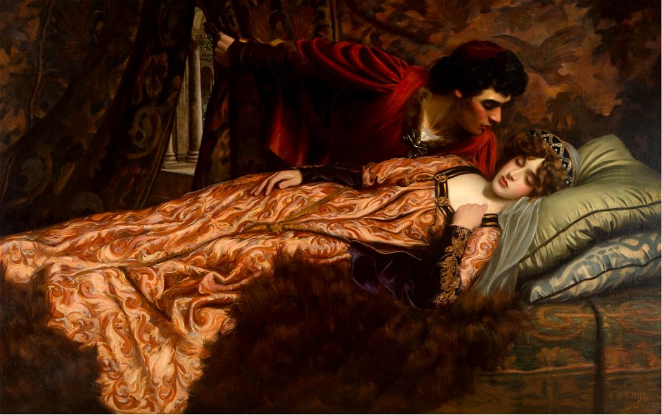 The Stolen Kiss by John Frederick Harrison Dutton, 1904