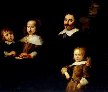 Dutch School - A Dutch Family - 1129270 - National Trust