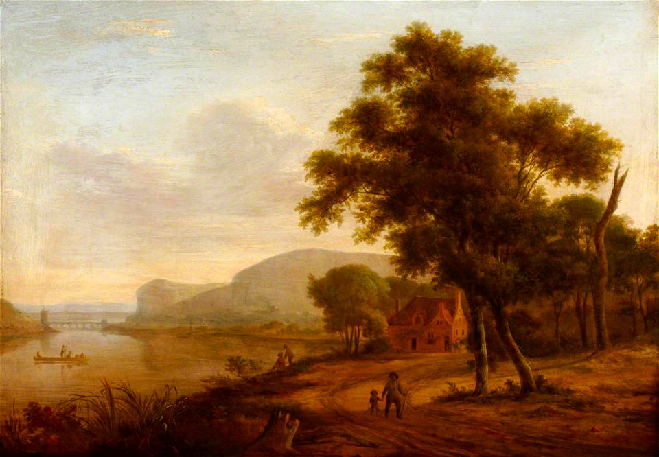 Dutch School - Landscape with Lake - 485154 - National Trust