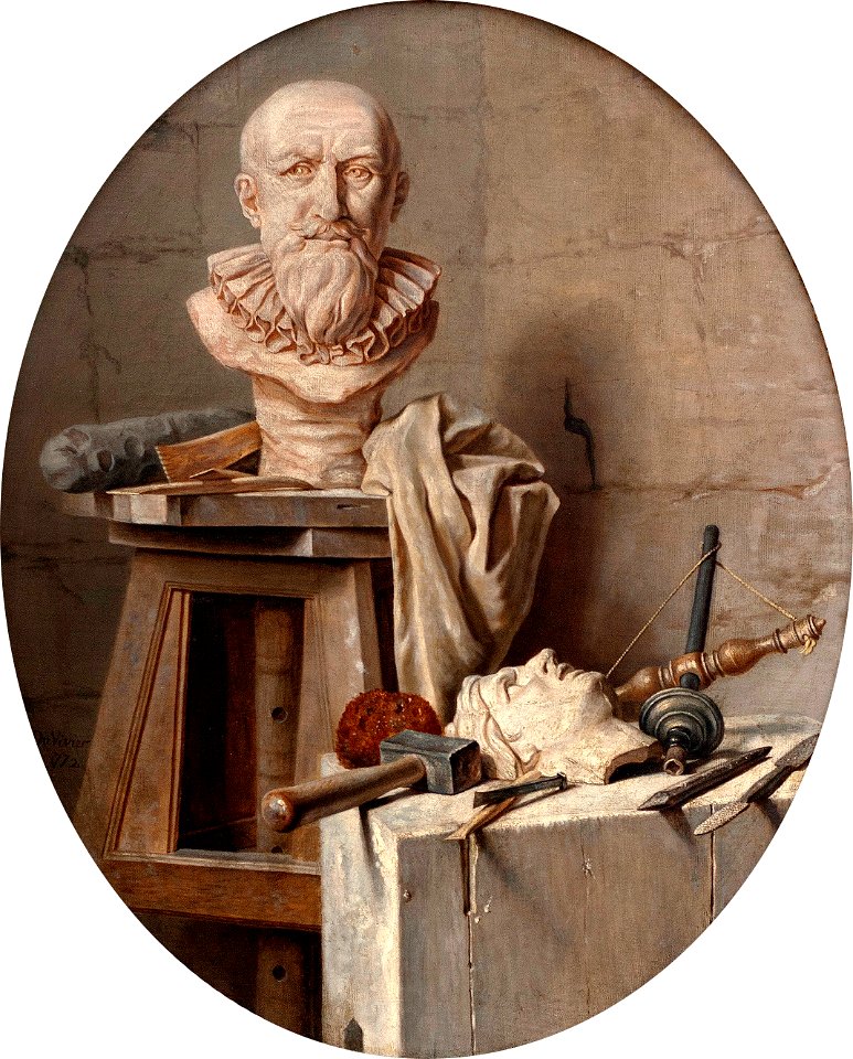 DUVIVIER Thomas 1772 L'atelier du sculpteur