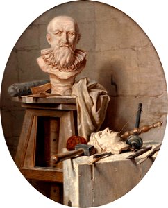 DUVIVIER Thomas 1772 L'atelier du sculpteur