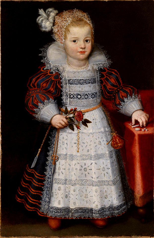 Dutch School Portrait of a Young Girl