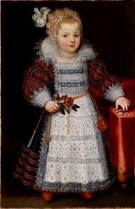 Dutch School Portrait of a Young Girl