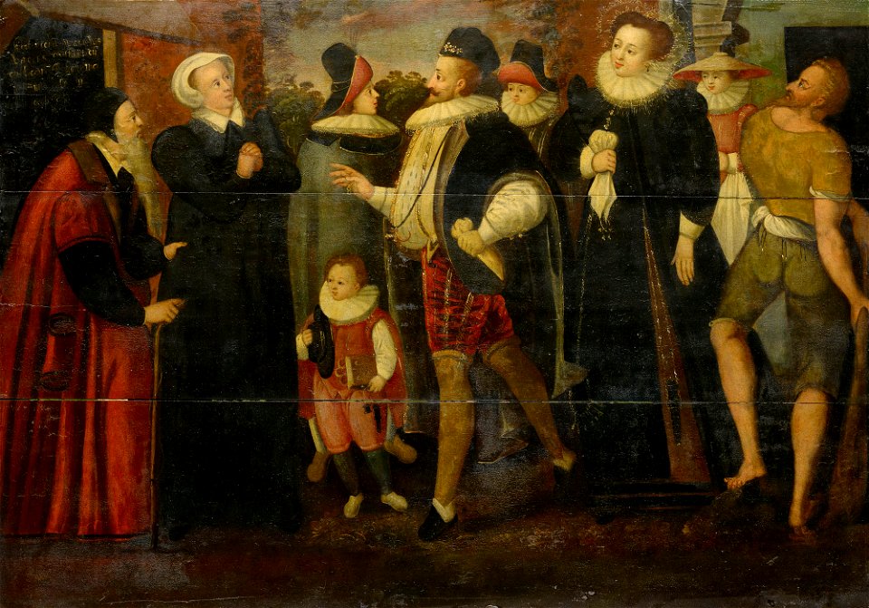 Dutch School, 17th century - Poor Parents and Rich Children - RCIN 402638 - Royal Collection