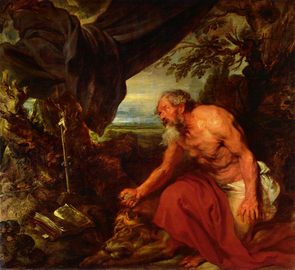 Anthony van Dyck - Der heilige Hieronymus