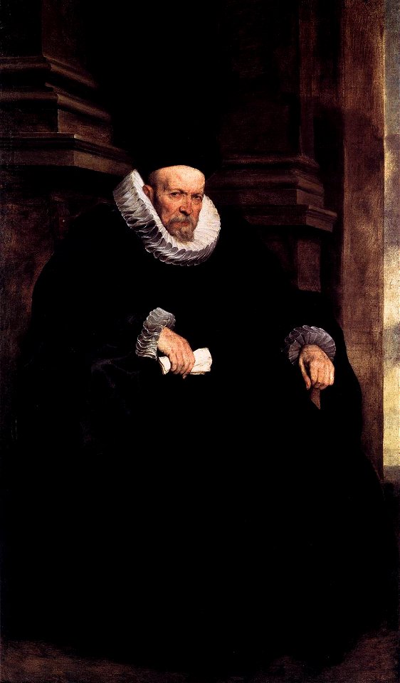 Anthony van Dyck - An Aristocratic Genoese - WGA07393
