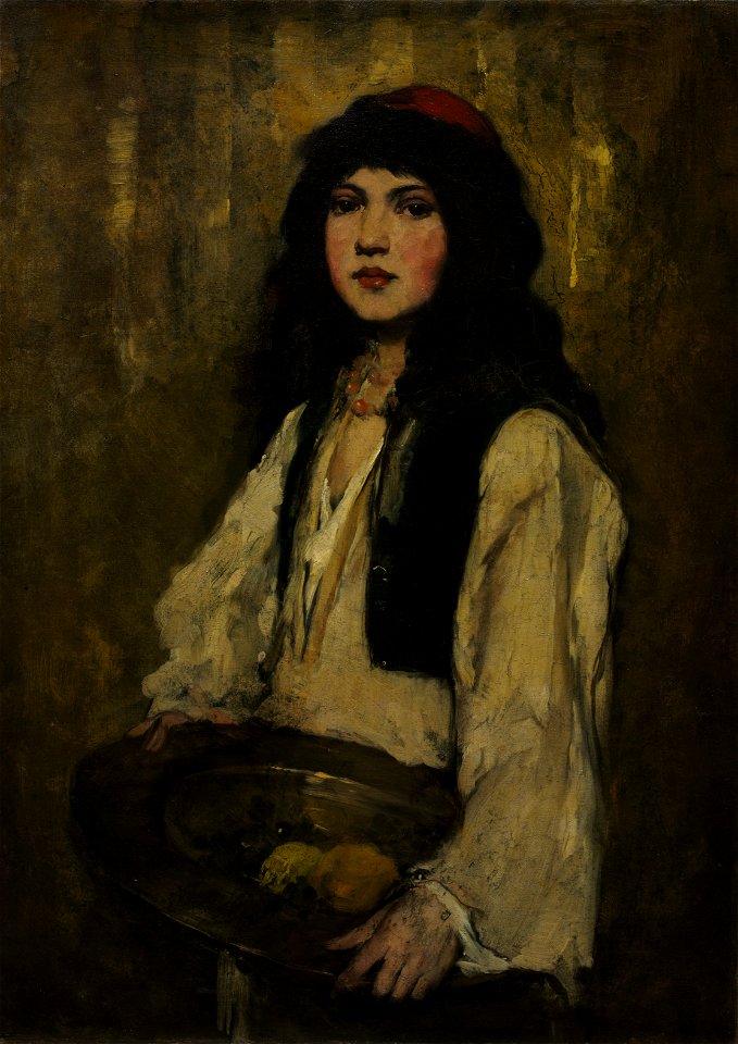 Frank Duveneck - The Venetian Girl - 1922.173 - Cleveland Museum of Art