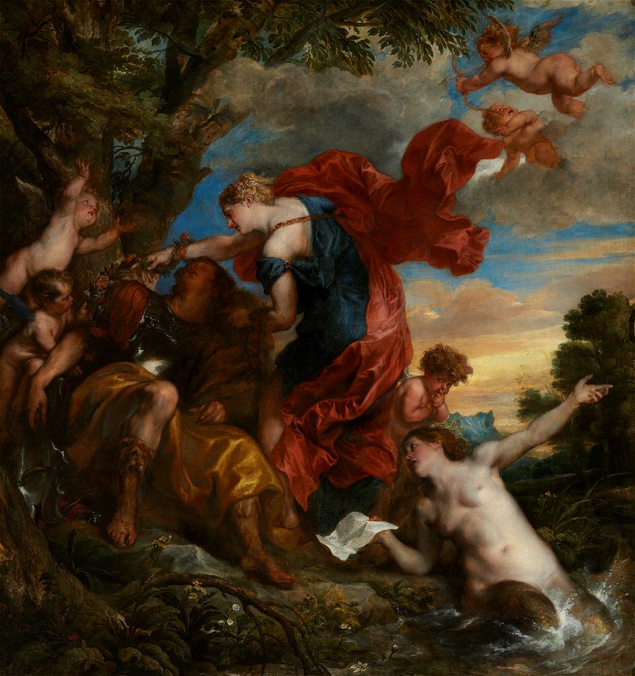 Anthony van Dyck Rinaldo and Armida