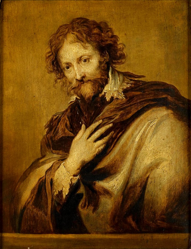 Dyck, after Anthony van - Portrait Rubens - Rijksmuseum Amsterdam