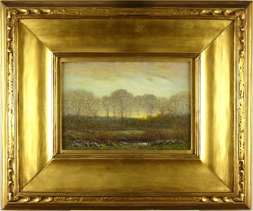 Dwight William Tryon - Evening Landscape - y1964-192 - Princeton University Art Museum