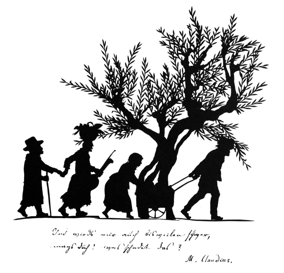 Duttenhofer, Luise, Matthias Claudius, Der glückliche Bauer