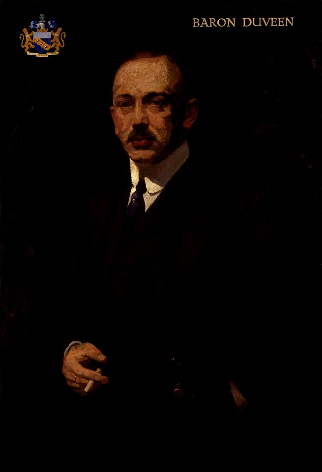 Joseph Duveen, Baron Duveen by Isaac Israels
