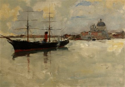 Frank Duveneck - Scene in Venice